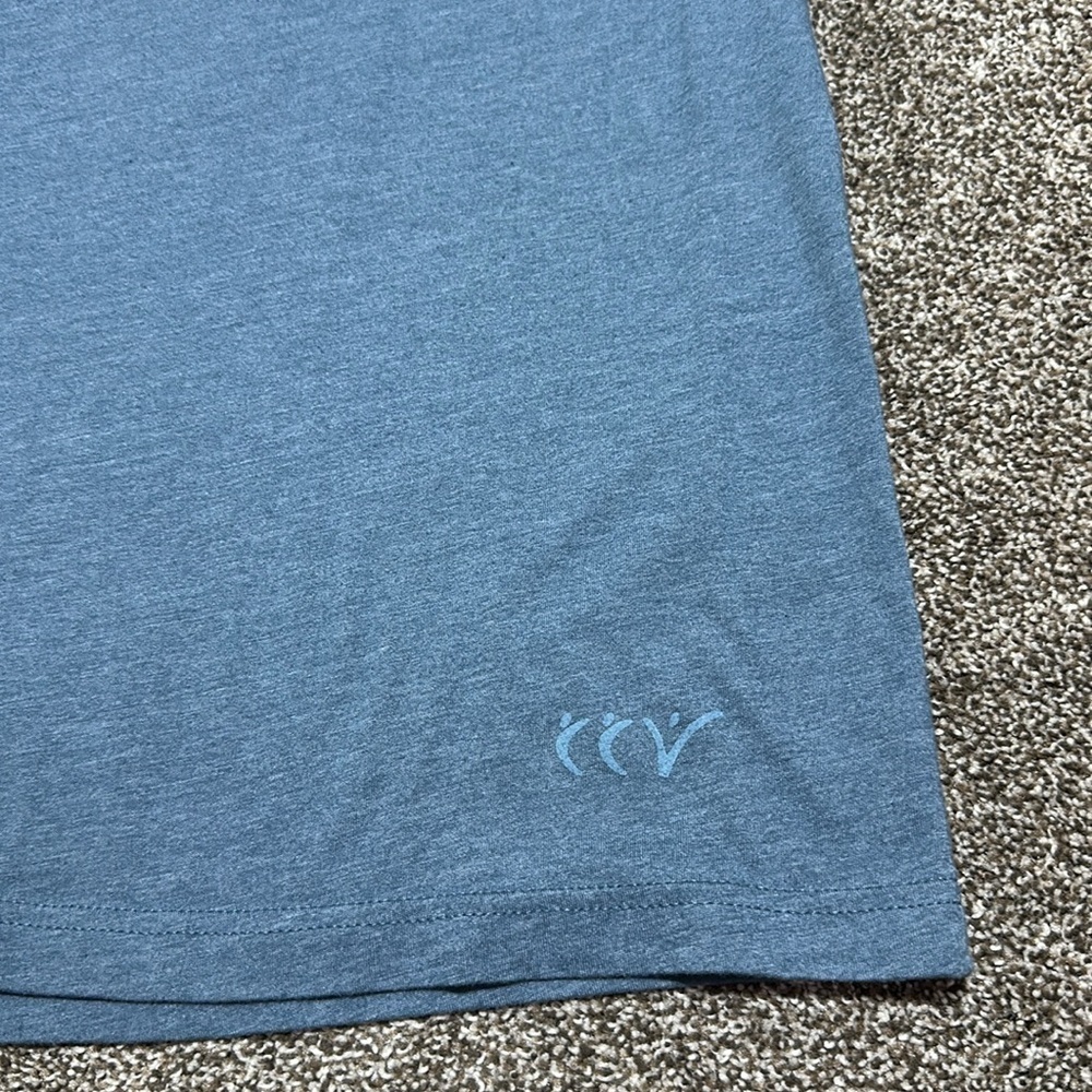 NHim It Is Well women’s long sleeve t-shirt. Blue. Bible. Christian. Church - Picture 5 of 6